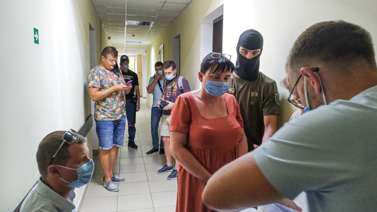 Херсонский суд оставил под стражей подозреваемую в госизмене главу пророссийской организации